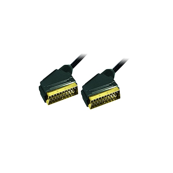 Καλώδιο 5M Scart Plug Plug 21C - Ccs Gold