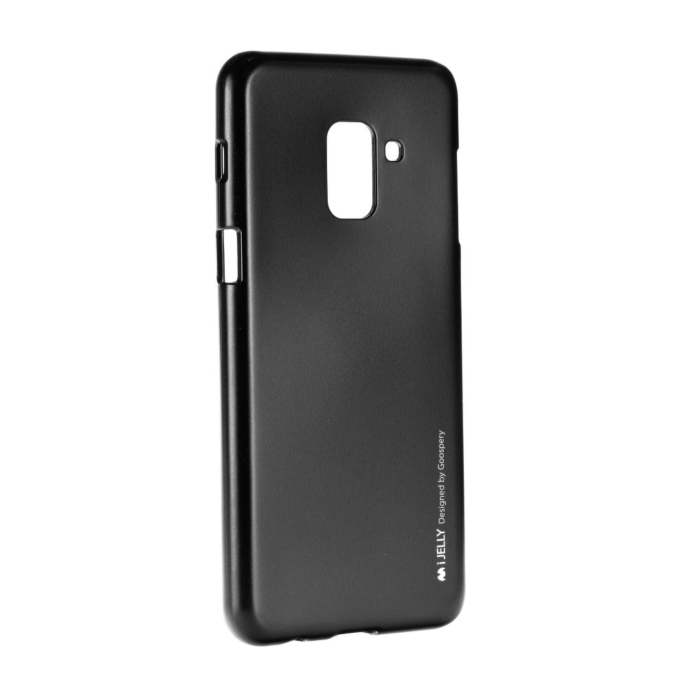 Jelly Case Mercury - Samsung Galaxy A8 Plus A730F Model 2018 in Black