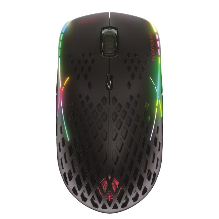  Mouse Wired/Wireless Zeroground RGB MS-4200WG HASIBA v3.0 