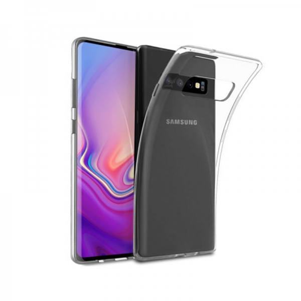 Silicone case for Samsung Galaxy S10e in clear