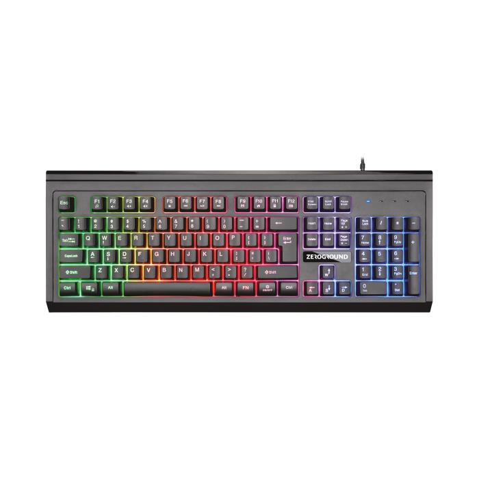 Keyboard Zeroground RGB KB-3000G TOROMI