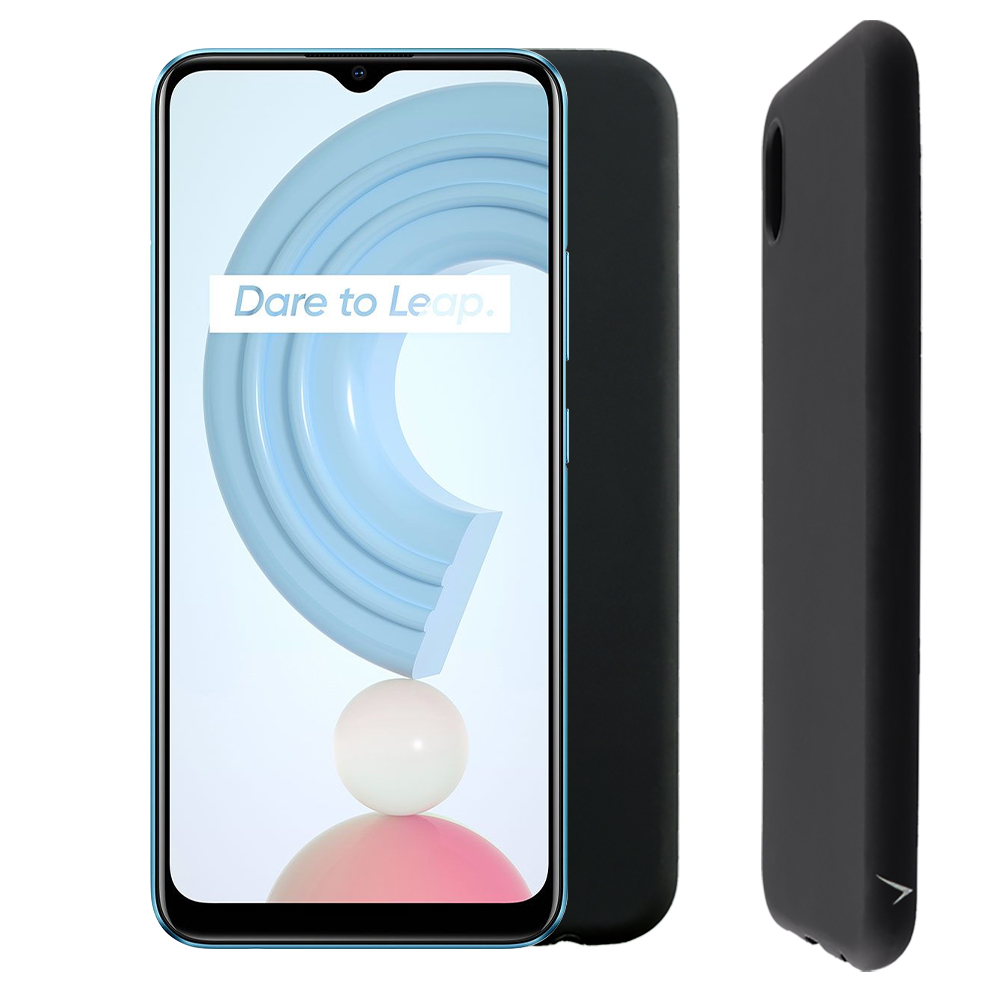 VOLTE-TEL ΘΗΚΗ REALME C21 6.5" SILICON TPU CAMERA GUARD BLACK