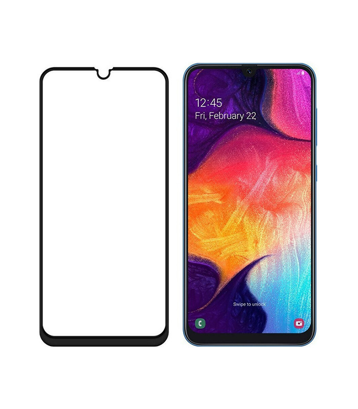 TEMPERED GLASS for SAMSUNG A31 A315 9H 0.25mm  FULL GLUE BLACK